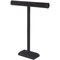 Plymor Black Velvet T-Bar Necklace Display Stand, 14" W x 18" H